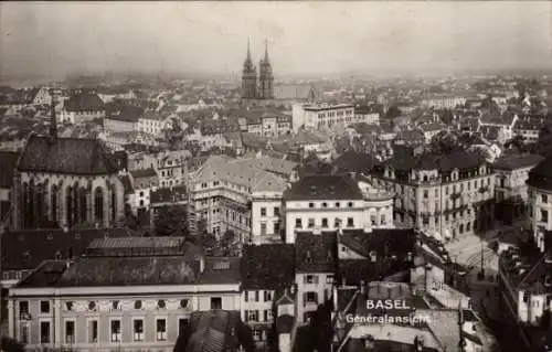 Ak Basel Stadt Basel Schweiz, Gesamtansicht