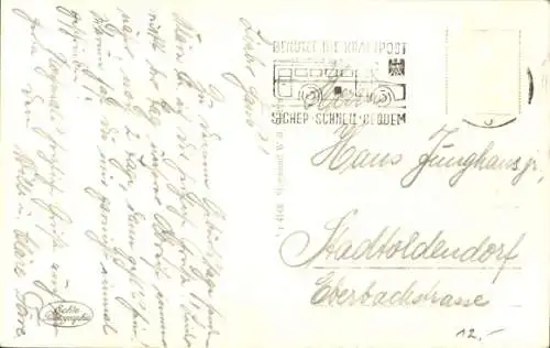 Ak Świnoujście Swinemünde Pommern, Wiesbadener Hof