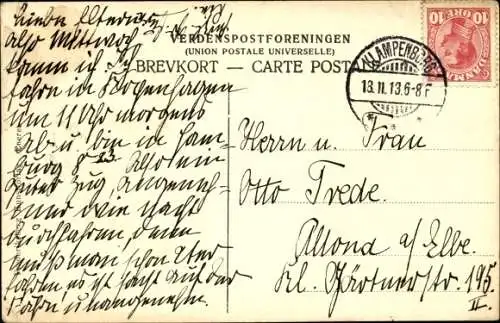 Ak Klampenborg Dänemark, Indgangen til Dyrehaven