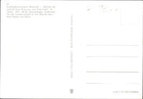 Ak Neumark in Sachsen, Kraftfuttermischwerk