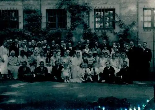 Foto Victor Adolf, Fürst zu Bentheim-Steinfurt, Rosa Helene zu Solms-Hohensolm-Lich, Hochzeit