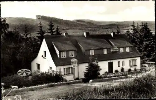 Ak Gudenhagen Petersborn Brilon im Sauerland, Hotel Pension Tannenhof