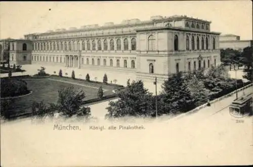 Ak München, königliche alte Pinakothek