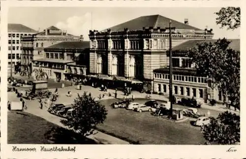 Ak Hannover in Niedersachsen, Hauptbahnhof