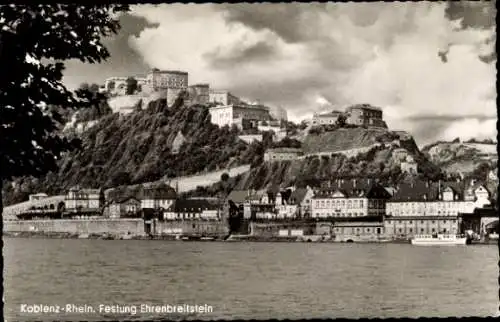 Ak Koblenz am Rhein, Festung Ehrenbreitstein