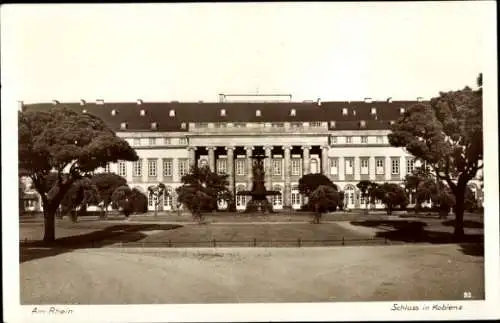 Ak Koblenz am Rhein, Schloss