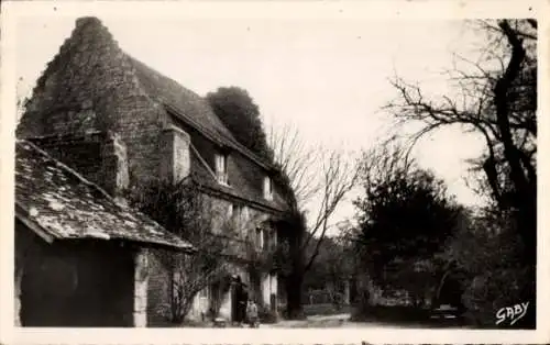 Ak Villers sur Mer Calvados, Manoir d'Auberville