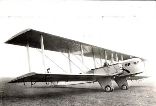 Ak Flugzeug Farman Goliath, 1922, Reklame Transfusine