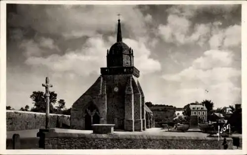 Ak Perros Guirec Côtes-d’Armor, Kirche