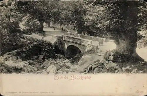 Ak Bocognano Corse-du-Sud, Brücke