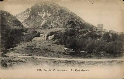 Ak Vizzavona Haute Corse Korsika, le Fort Genois