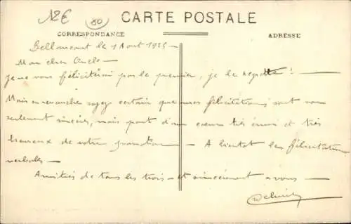 Ak Francieres Somme, La Place