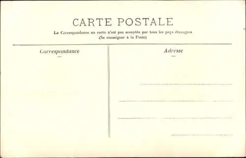 Ak Lyon Rhône, Statue von Ludwig XIV