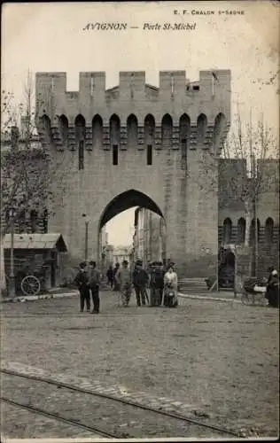 Ak Avignon-Vaucluse, Porte St-Michel