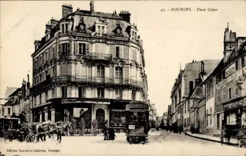 Ak Bourges-Cher, Place Cujas