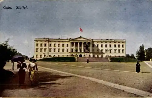 Ak Oslo Norwegen, Schloss