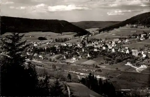 Ak Baiersbronn im Schwarzwald, Gesamtansicht