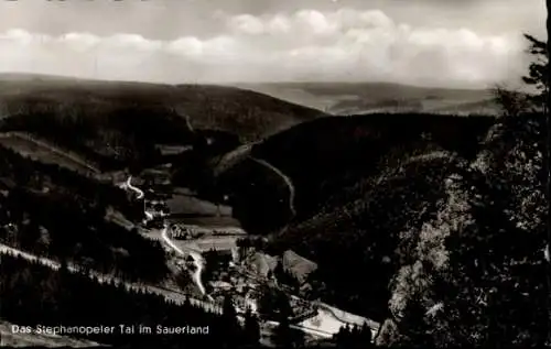 Ak Stephanopel Hemer im Sauerland, Stephanopeler Tal