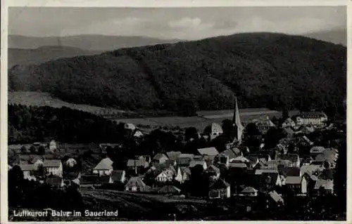 Ak Balve im Sauerland, Gesamtansicht