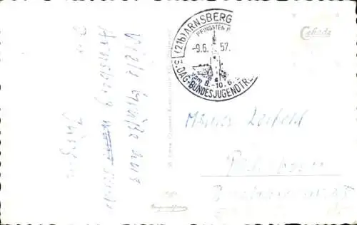 Ak Arnsberg im Sauerland Westfalen, Seufzertal