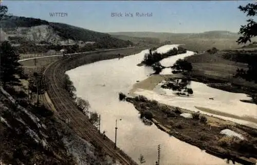 Ak Witten an der Ruhr, Ruhrtal