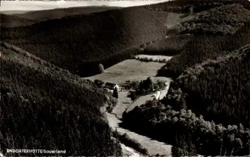 Ak Endorf Sundern Sauerland, Endorferhütte, Panorama