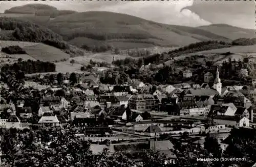 Ak Meschede im Sauerland, Gesamtansicht