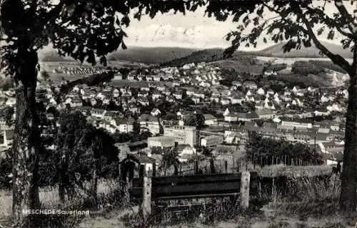 Ak Meschede im Sauerland, Gesamtansicht