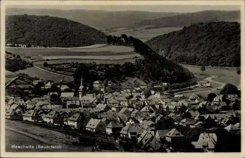 Ak Meschede im Sauerland, Gesamtansicht