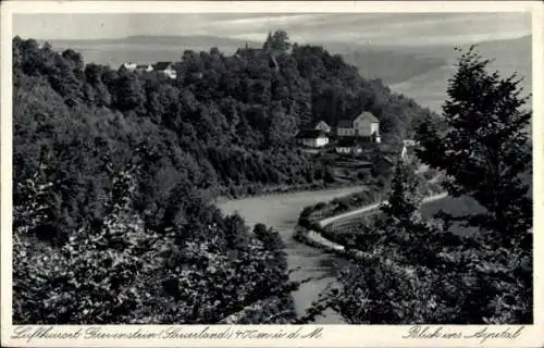 Ak Grevenstein Meschede im Sauerland, Arpetal