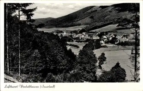 Ak Wenholthausen Eslohe im Sauerland, Panorama