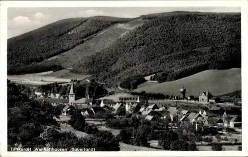 Ak Wenholthausen Eslohe im Sauerland, Gesamtansicht