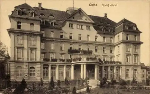 Ak Gotha in Thüringen, Schloss-Hotel