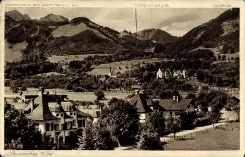 Ak Brannenburg in Oberbayern, Panorama