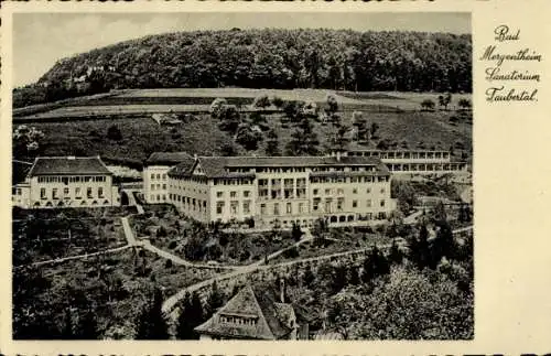 Ak Bad Mergentheim in Tauberfranken, Sanatorium Taubertal