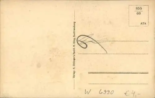 Ak Bad Mergentheim in Tauberfranken, Oberer Markt