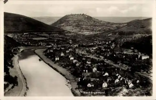 Ak Neckargemünd am Neckar, Panorama, Hotel zur Pfalz