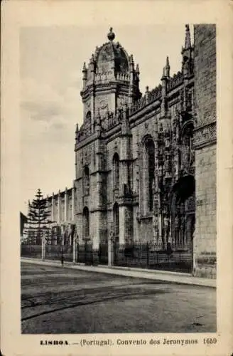 Ak Belém Lisboa Lissabon Portugal, Convento dos Jerónimos