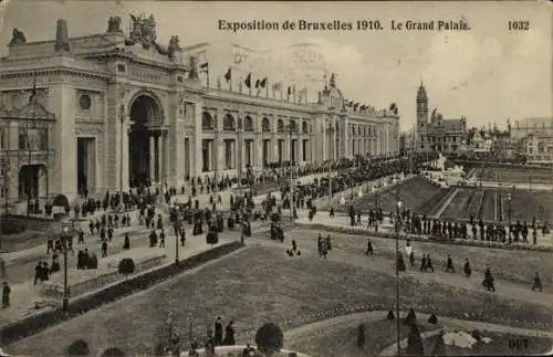 Ak Brüssel Brüssel, Ausstellung 1910, Grand Palais