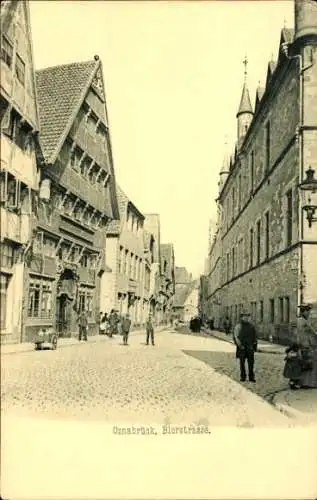 Ak Osnabrück in Niedersachsen, Bierstraße