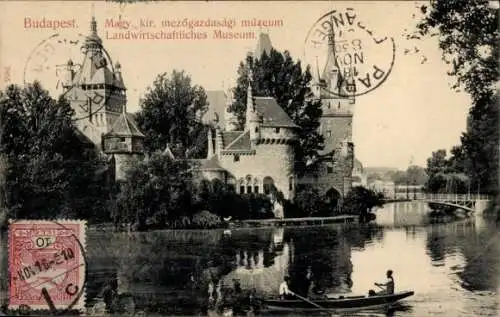 Ak Budapest Ungarn, Landwirtschaftliches Museum