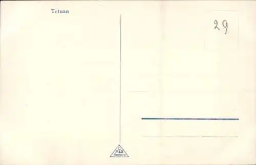 Ak Tetuan Tétouan Marokko, Straßenpartie