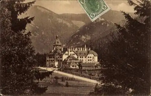 Ak Semmering Niederösterreich, Hotel Erzherzog Johann