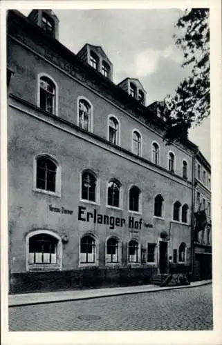 Ak Meißen an der Elbe, Gasthaus Erlanger Hof