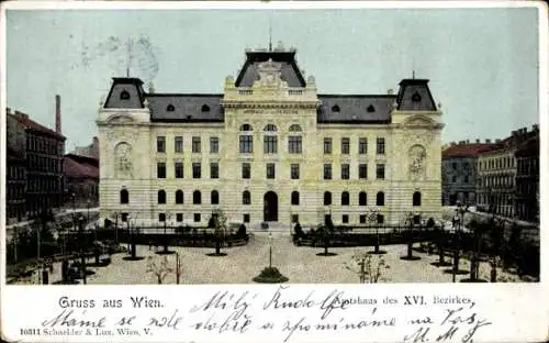 Ak Wien 16 Ottakring, Amtshaus