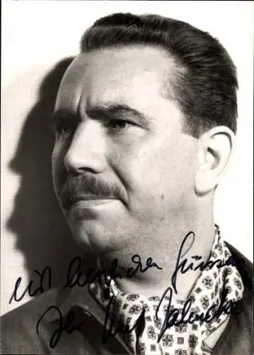 Ak Schauspieler Rolf Jahncke, Portrait, Autogramme