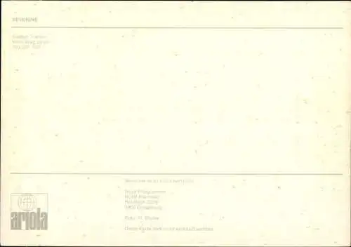 Ak Sängerin Severine, Portrait, Autogramm