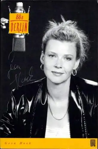 Ak Schauspielerin Gesa Hock, Portrait, Autogramm