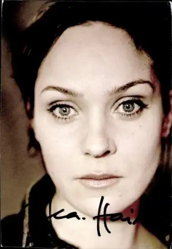 Ak Schauspielerin Jeanette Hain, Portrait, Autogramm