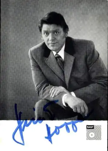 Ak Sänger Heinz Hoppe, Portrait